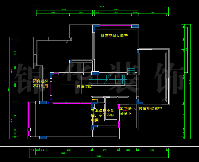 棲園155平米頂樓 戶型