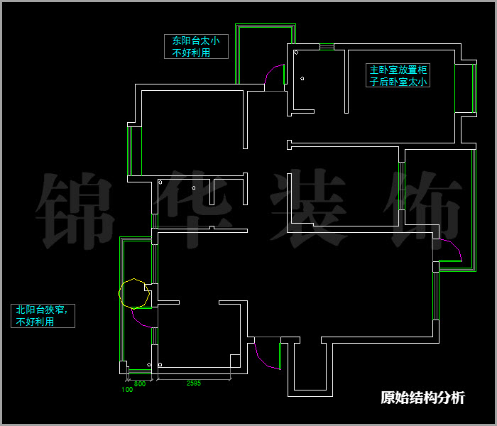 融喬中央花園三房?jī)蓮d兩衛(wèi)140平米 戶(hù)型